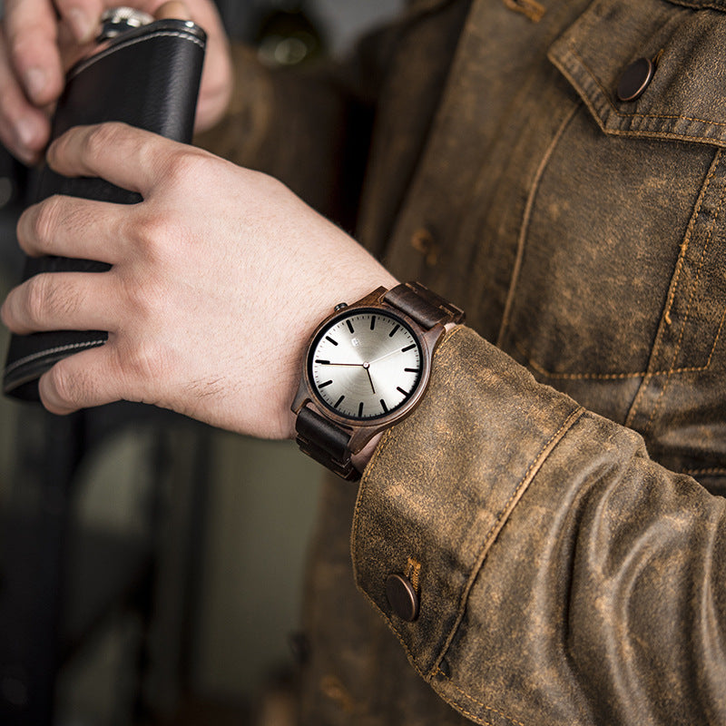 Minimalist Matching Couple Watch Set with Custom Engraving