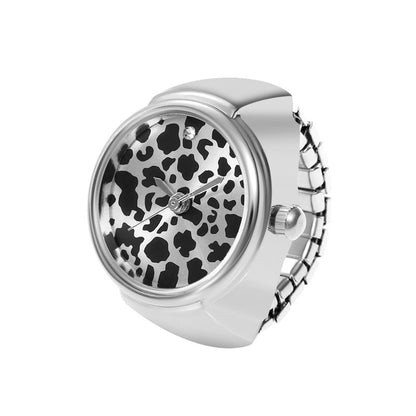 Gullei™ Leopard Print Real Watch Ring - Adjustable Size