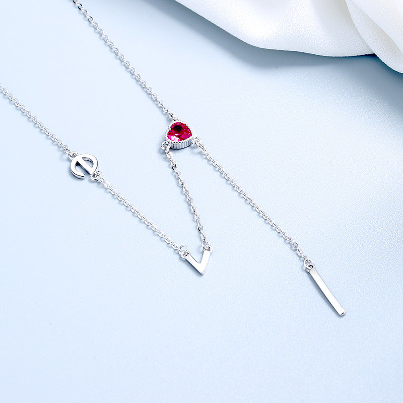 Love Minimalist Fashion Necklace Gift for Her