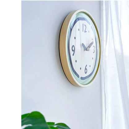 Hand drawn Style Analog Wall Decoration Clock