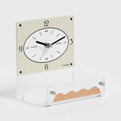 Minimalist Silent Acrylic Storage Clock