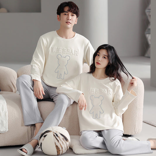 Cute Bear Matching PJs and Loungewear for Couples