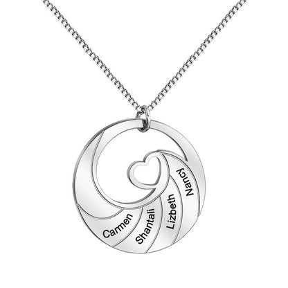 Family Name Pendant Necklace