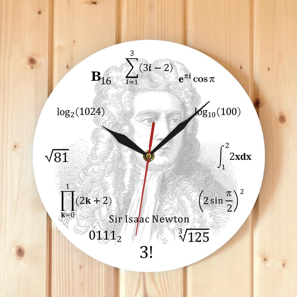 Wall Deco Clock Gift for Maths Teacher