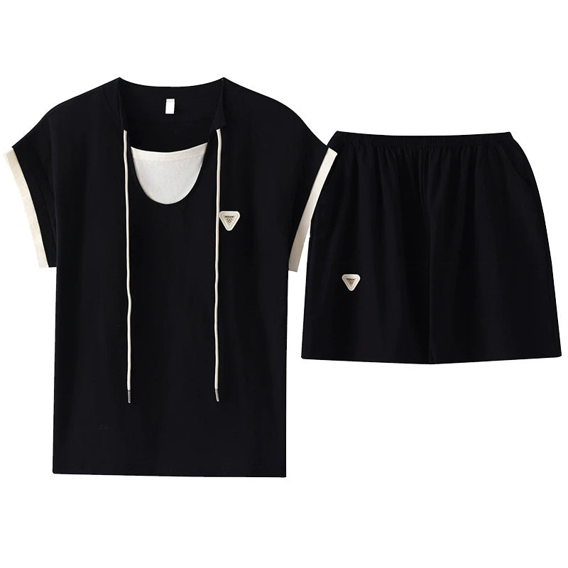 Soft Modal Couple PJs - Matching Short Sleeve Set
