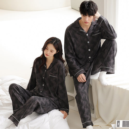 Matching Loungewear and PJs for Couples Anti-Bacterial Cotton