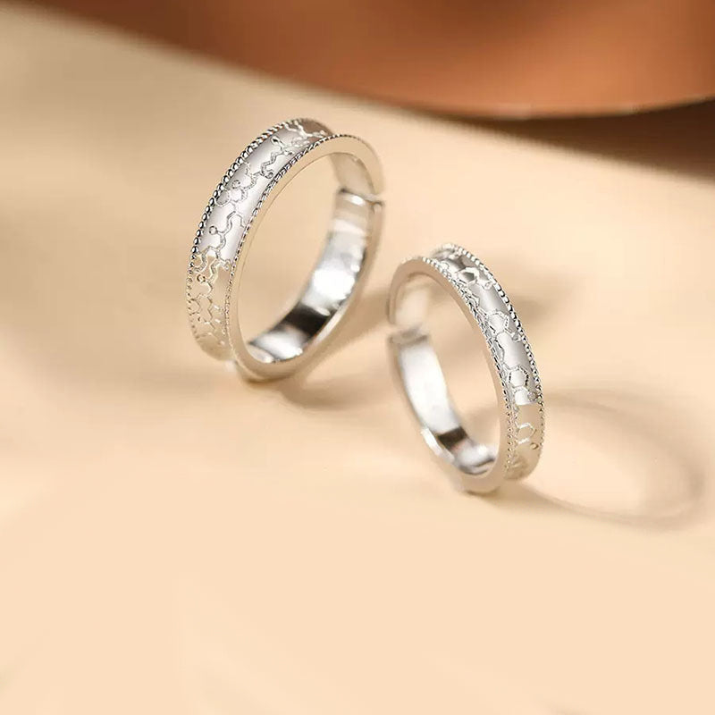 Promise Rings Set for Chemistry Loving Couples