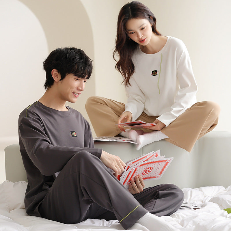 Soft Cotton Matching Pajamas Set for Couples