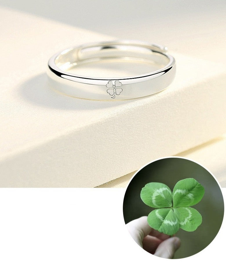 Clover Rings Matching Set for Men and Women