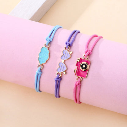 Cute Friendship Bracelets Gift Set for 3