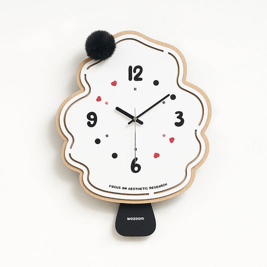 Christmas Themed Silent Wall Deco Clock