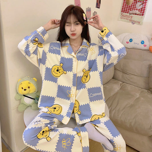 Nightwear Dress Soft Pajamas Set for Girls