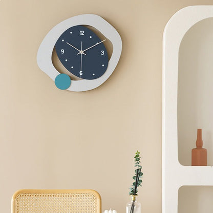 Modern Odd Shape Analog Silent Wall Clock