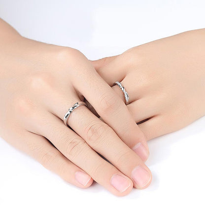 Custom Matching Wedding Rings Set for Two