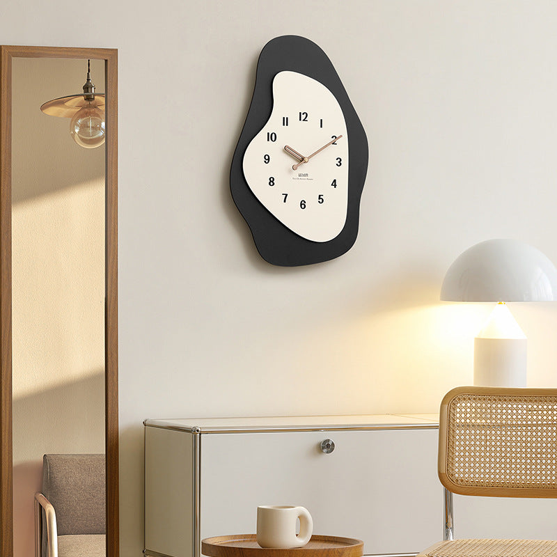 Modern Odd Analog Silent Wall Clock