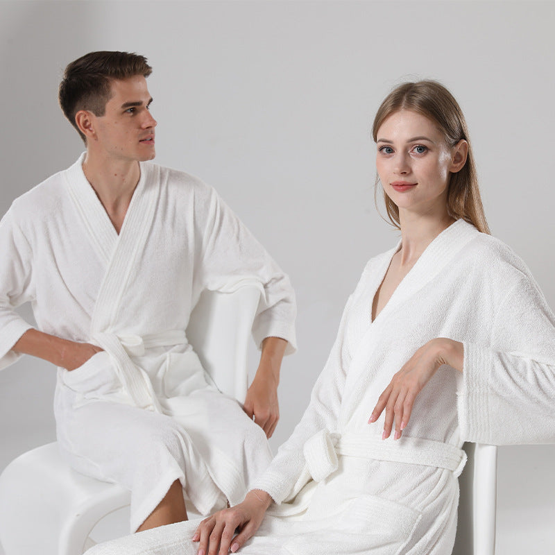 Couple's Matching Long Bathrobe Set for 2