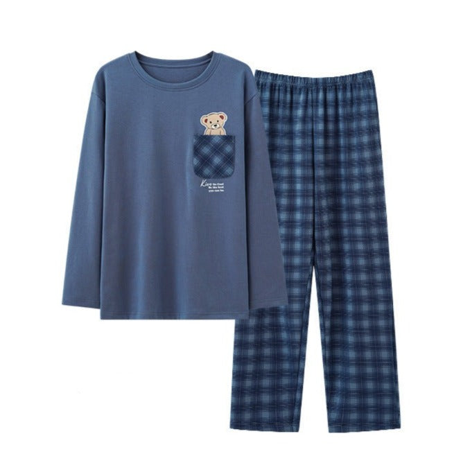 Bear Matching Pair of Pajamas 100% Cotton