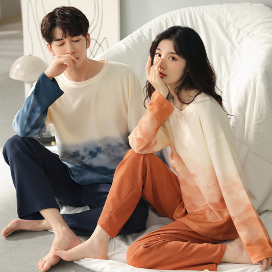 Pure Cotton Matching Loungewear PJs for Couples