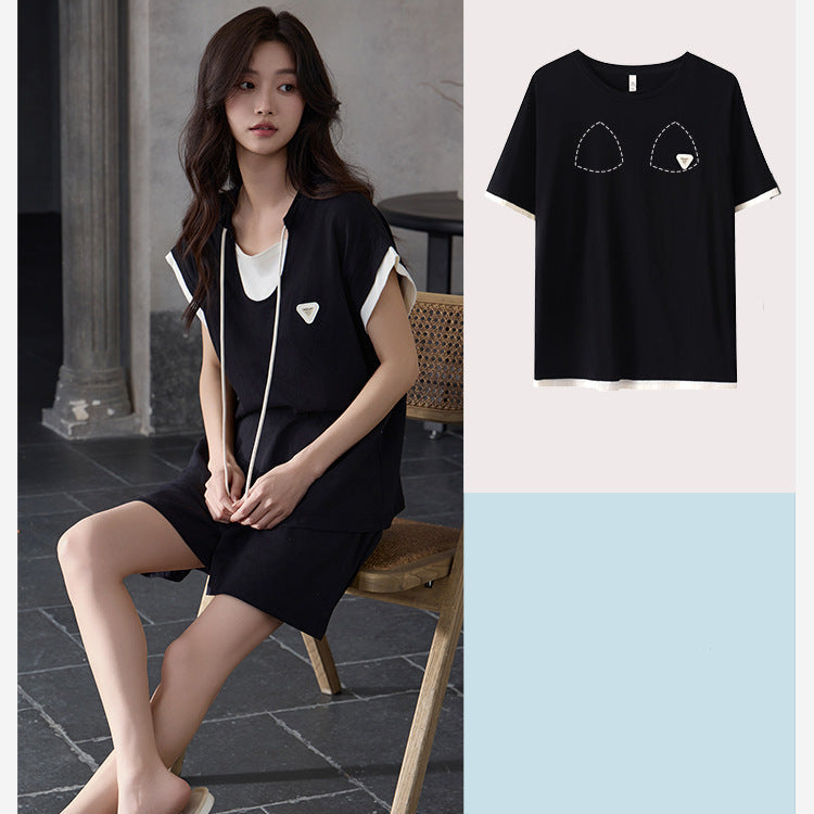 Soft Modal Couple PJs - Matching Short Sleeve Set