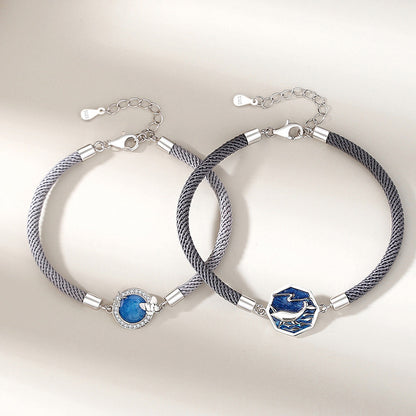 Matching Charm Bracelets for Him and Her