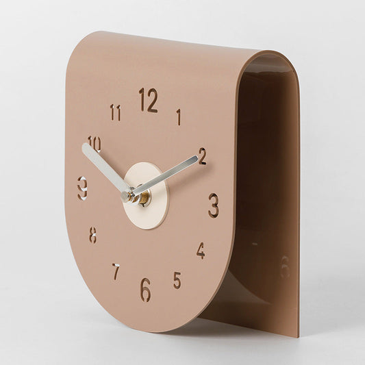 Creative Simple Study Table Clock (Silent, Non-Ticking)