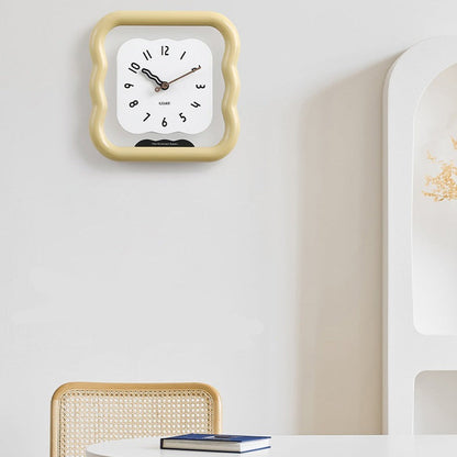 Creative Silent Battery-Operated Wall Décor Clock (12")