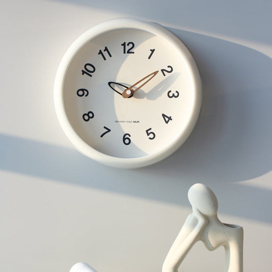 Minimalist 3D Silent Wall Clock – 10" (Non-Ticking)