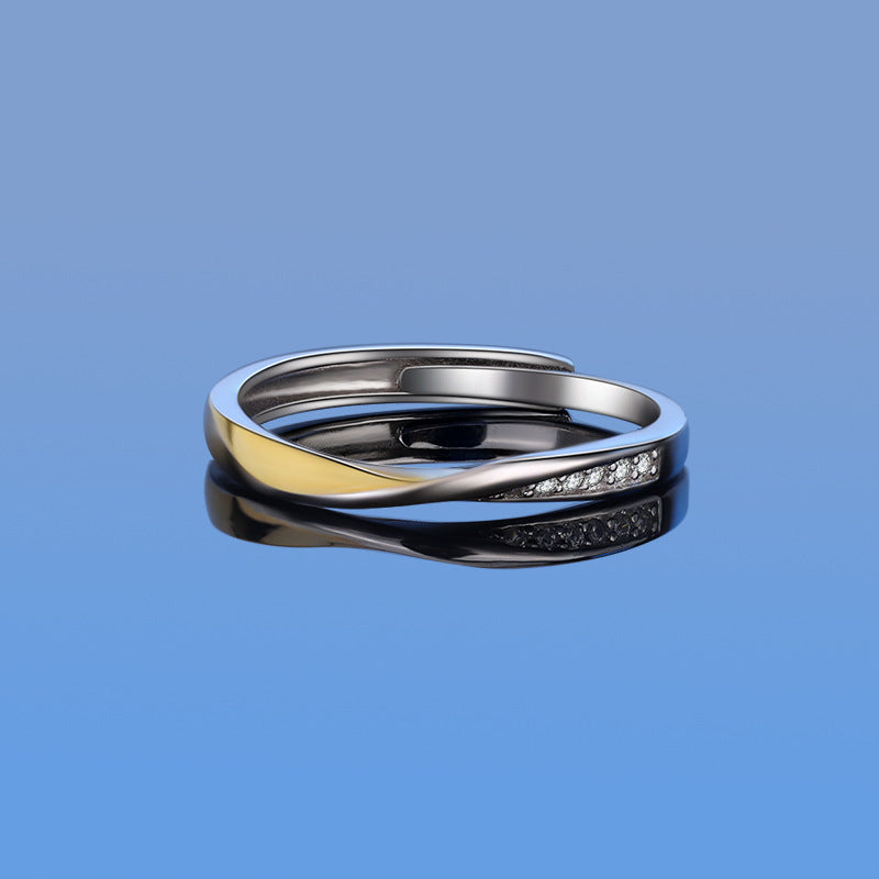 Custom Relationship Mobius Rings for Couples