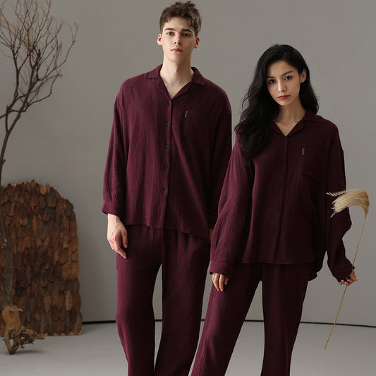 Cozy Couples Christmas Pajamas Set - 100% A-Grade Cotton