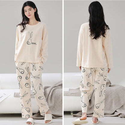 Pure Cotton Soft PJs Matching Sleepwear Set for Couples