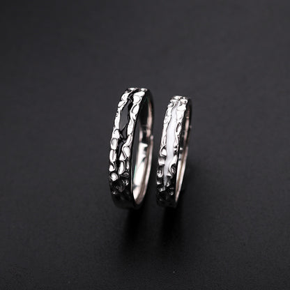 Matching Romantic Rings Set for Men and Women