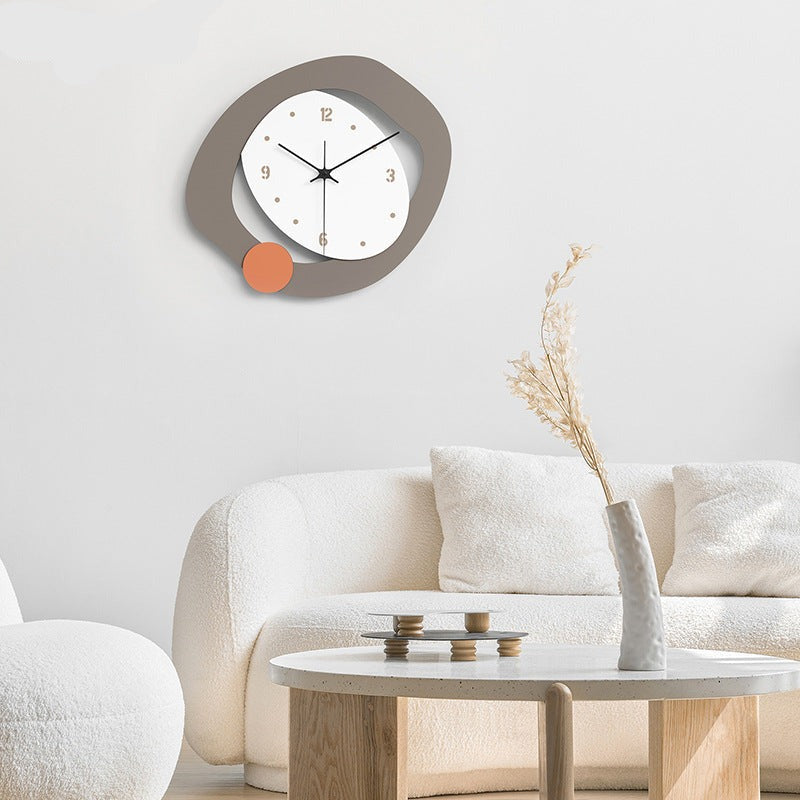 Modern Odd Shape Analog Silent Wall Clock