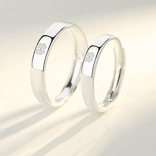 Clover Rings Matching Set for Men and Women