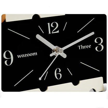 Retro Film-Frame Silent Desk Clock