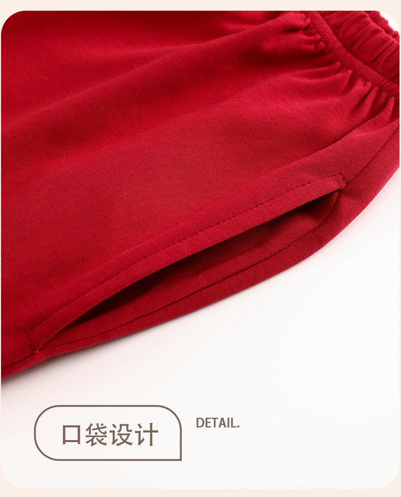 Asian Style Pajamas Set Short Sleeve 100% Cotton