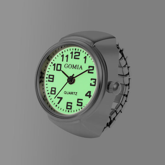 Gullei™ Night Glow Real Working Watch Ring - Adjustable Size