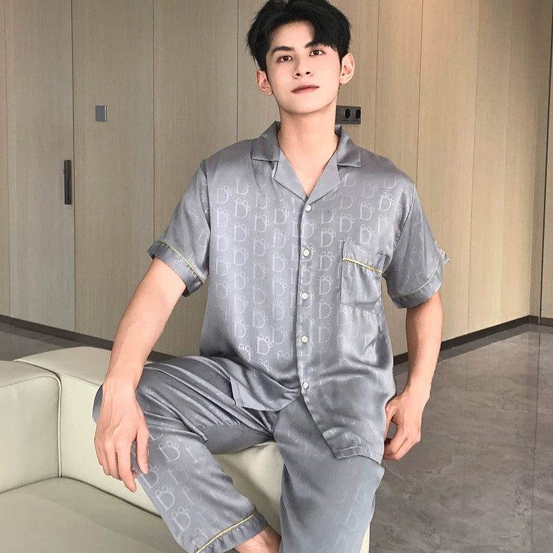 Cooling Couple PJs - Long Sleeve Matching Set
