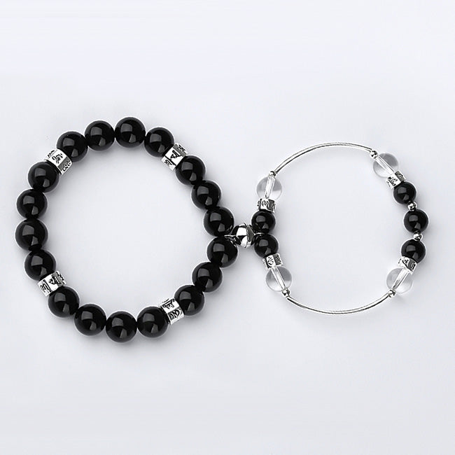Magnetic Matching Friendship Beads Bracelets Set