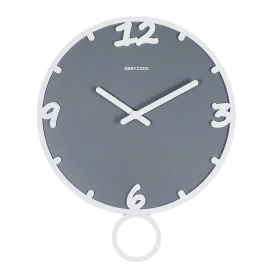 Nordic Ring-Pendulum Silent Wall Clock (13.8")