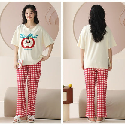 Soft Cotton Cute Pajamas Set for Women