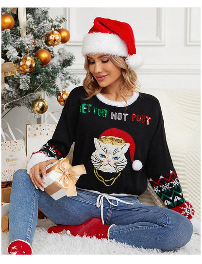 Funny Xmas Sweater for Women