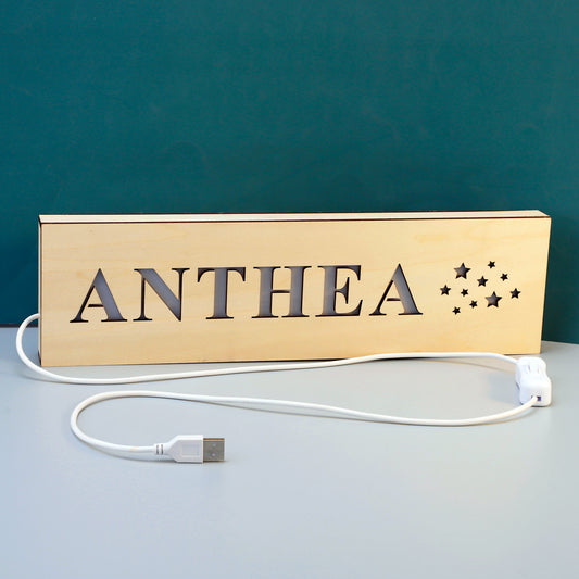 Custom Name Led Lamp Christmas Gift