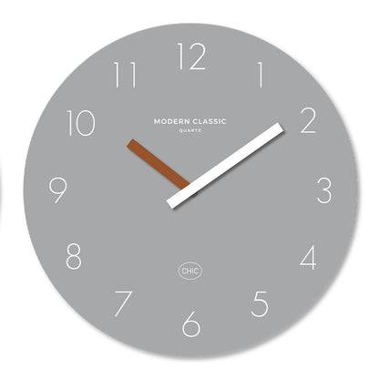 Nordic Minimalistic Analog Silent Wall Clock