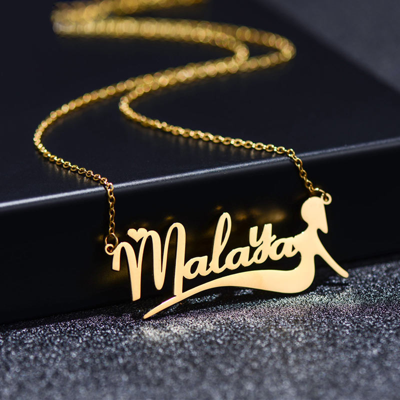 Princess Custom Name Pendant Necklace