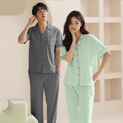 Cooling Modal Matching Pajamas Set for Couples