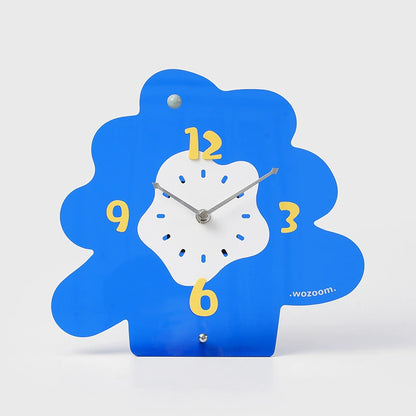 Silent Acrylic Photo Frame Desk Clock