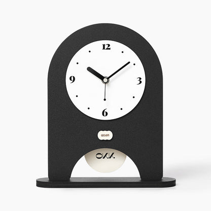 Kids Squid Silent Wall Clock – Pendulum or Table (Non-Ticking)