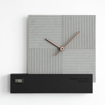 Nordic Minimalist Wall Clock (Silent, Non-Ticking)
