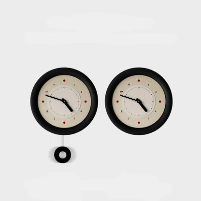 3D Pendulum Silent Wall Clock — 30×30 cm (Acrylic)
