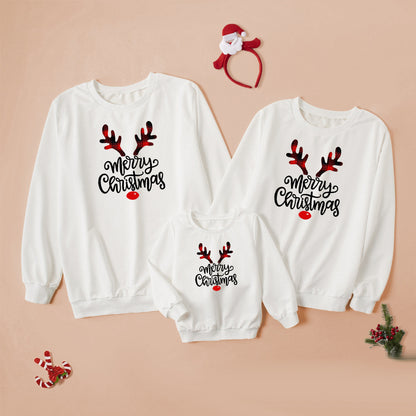 Matching Family Christmas Sweatshirts Set of 3